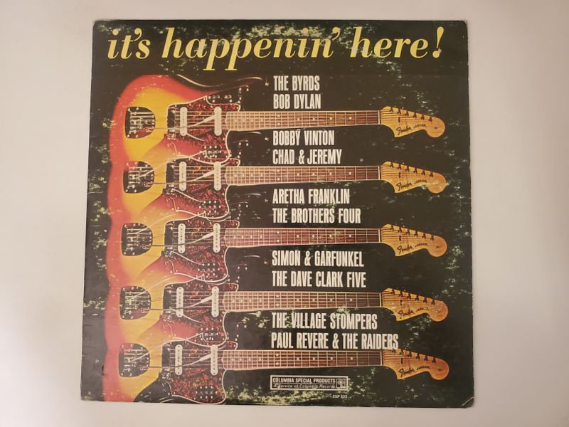 Various Artists it's happenin' here! vinyl record